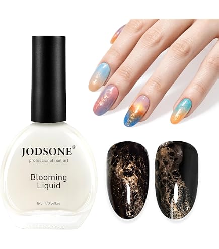 Amazon.com: JODSONE Ocean Wave Blooming Gel Nail Polish,16.5ml